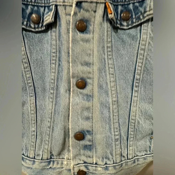 Vtg Levi’s Orange Tab Jean Jacket - Picture 7 of 10